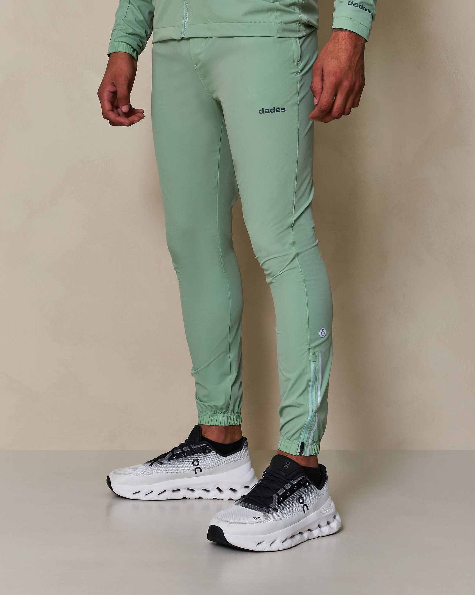 Depth Broek Aerozip Groen