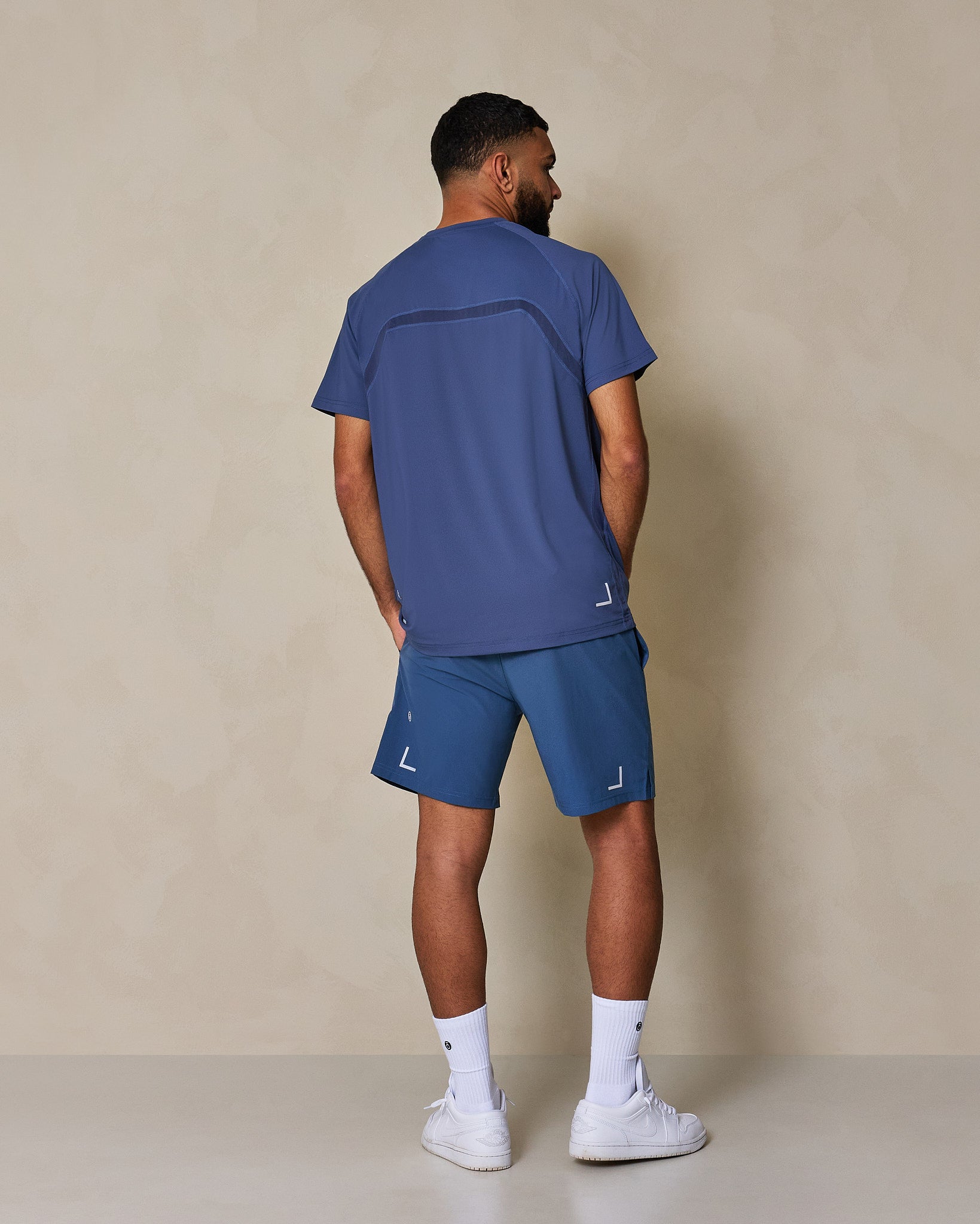 Depth T-shirt Blauw