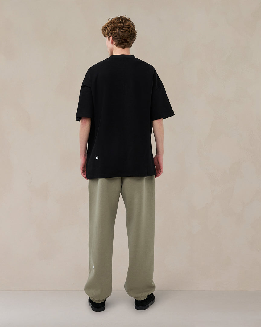 Signature oversized T-shirt Midnight Black