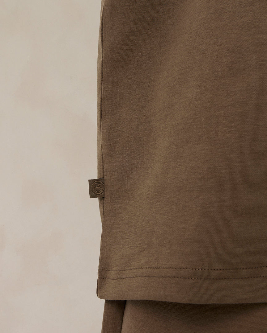 Signature Oversized T-shirt Desert Taupe