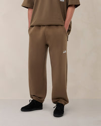 Signature Oversized Jogger Desert Taupe