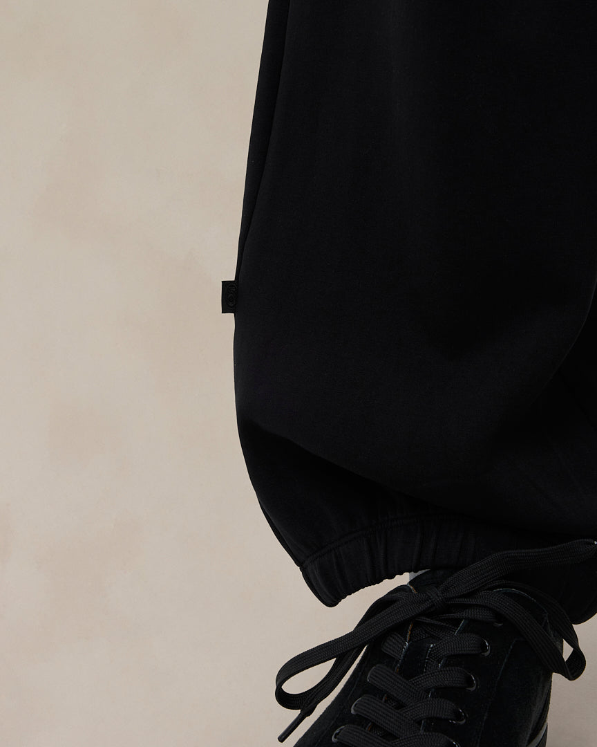 Signature oversized joggingbroek in middernachtzwart