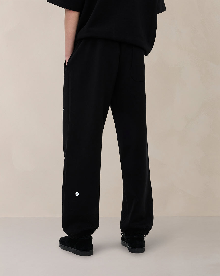 Signature oversized joggingbroek in middernachtzwart