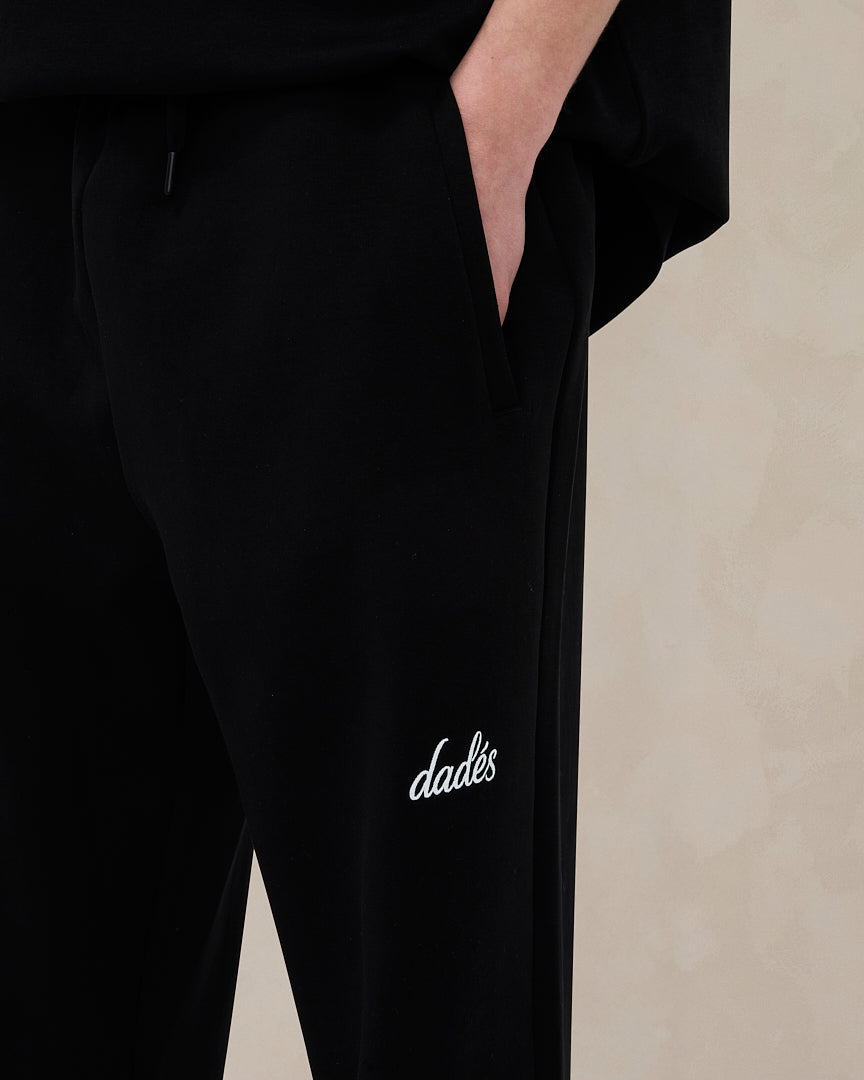 Signature oversized joggingbroek in middernachtzwart