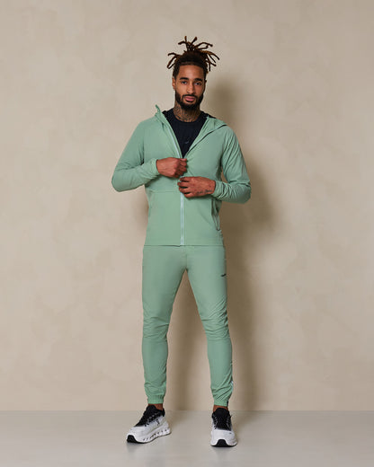 Depth Broek Aerozip Groen