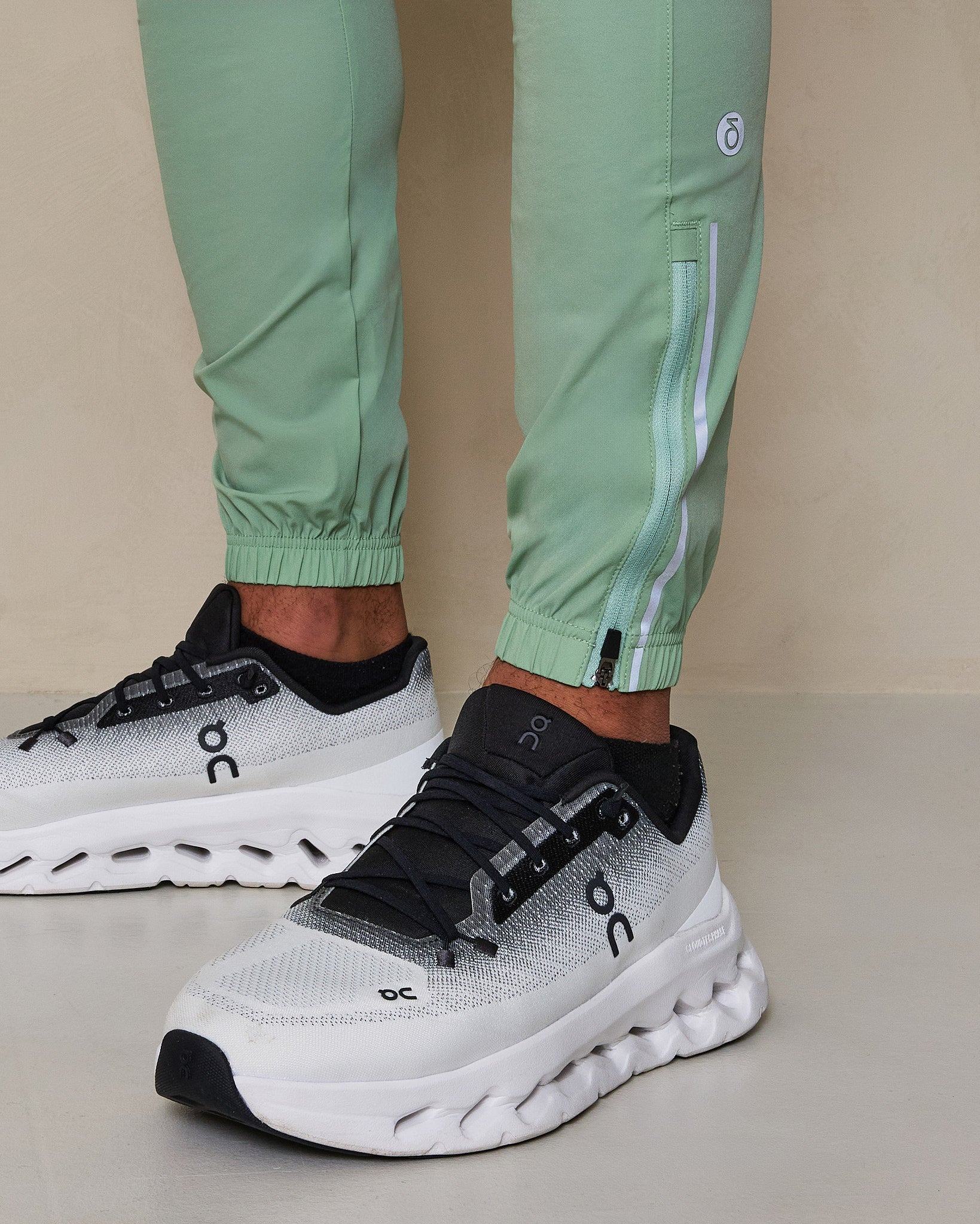 Depth Broek Aerozip Groen