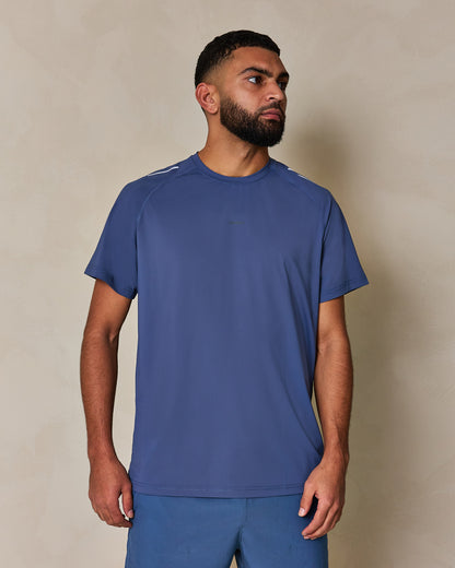 Depth T-shirt Blauw