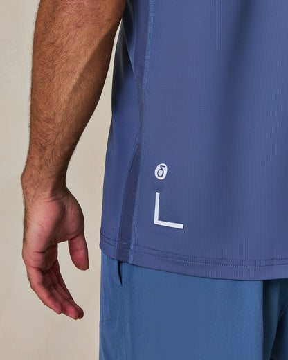 Depth T-shirt Blauw