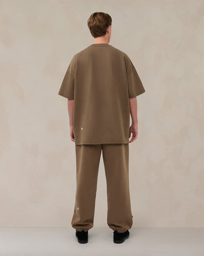 Signature Oversized T-shirt Desert Taupe