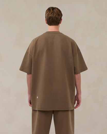 Signature Oversized T-shirt Desert Taupe