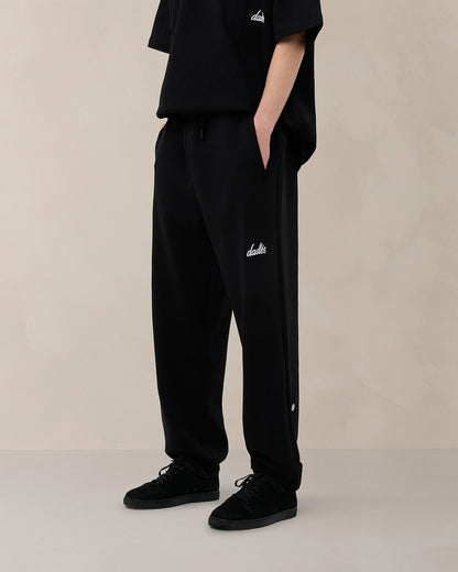 Signature oversized joggingbroek in middernachtzwart
