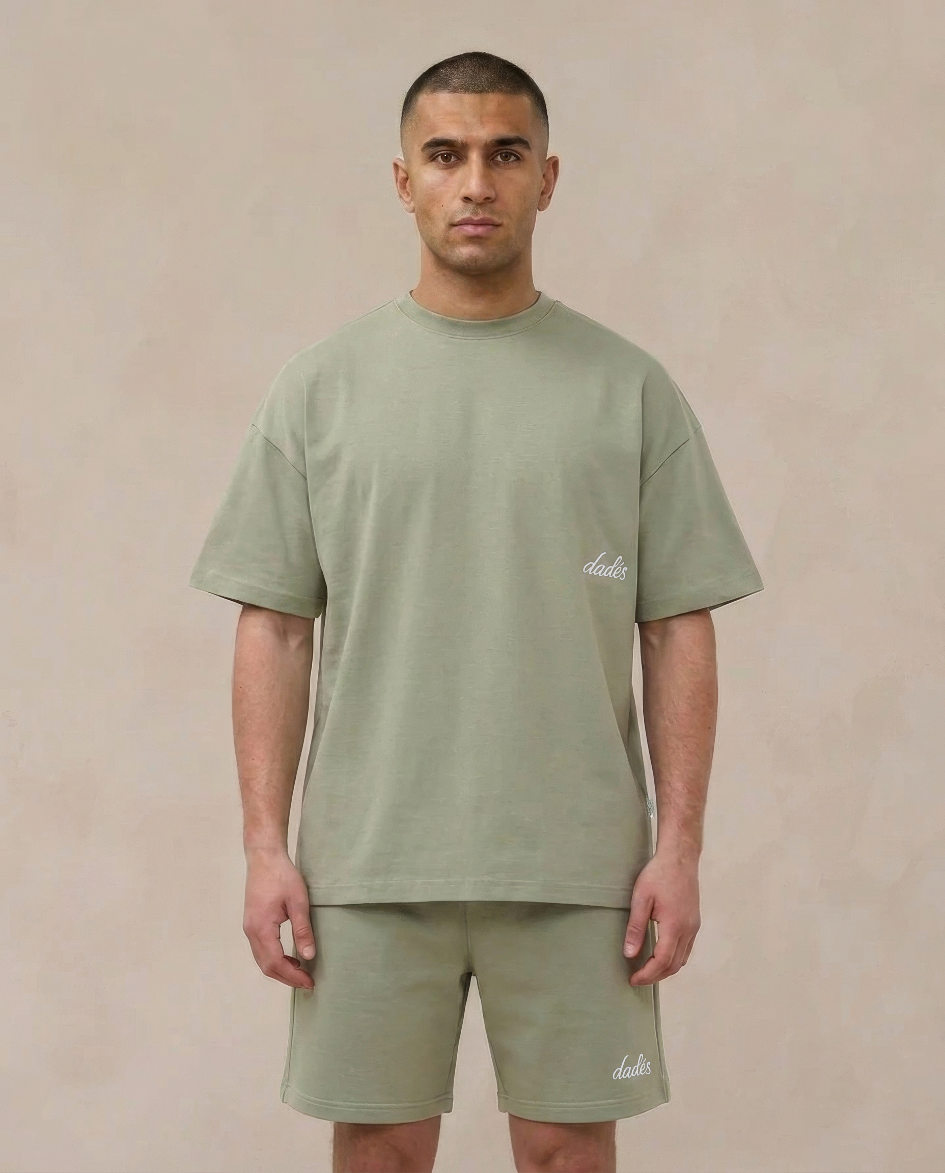 Signature Oversized Shorts Soft Sage
