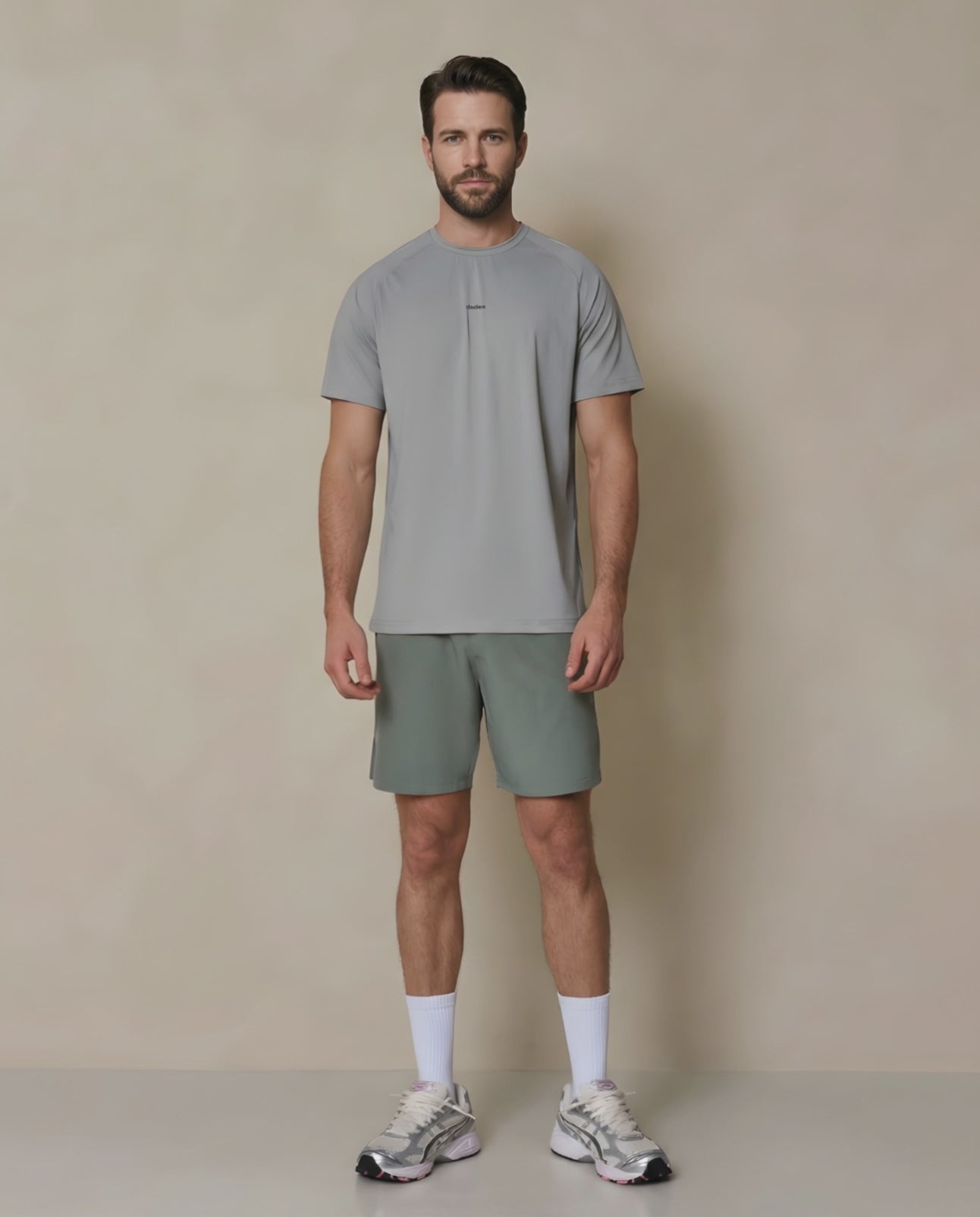 Depth T-shirt Grijs